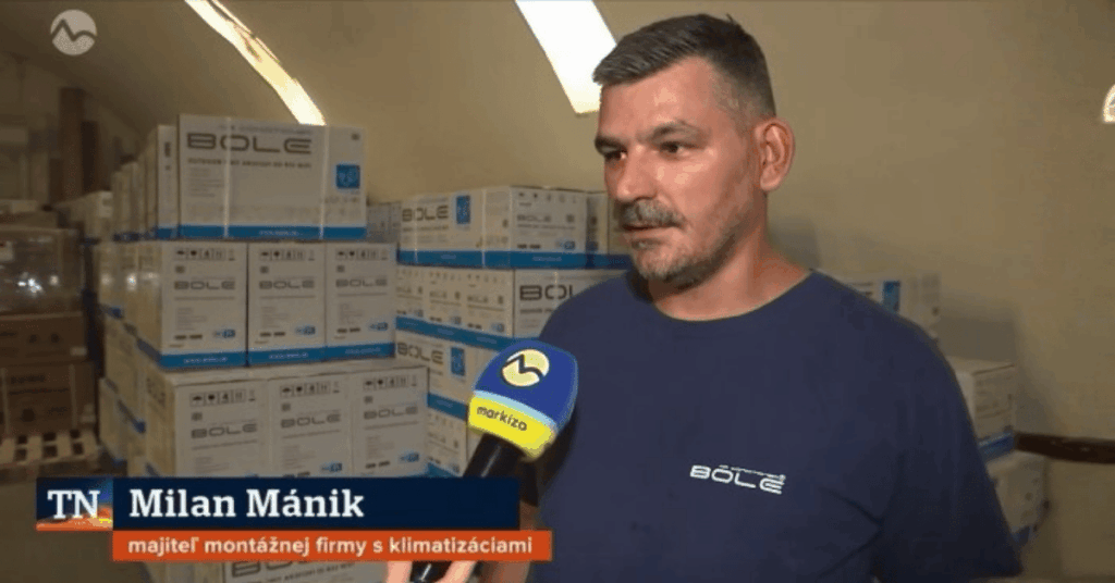 BOLE v TV Markíza | Dopyt po klimatizáciách počas horúčav rastie